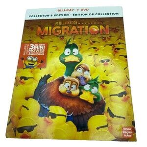 MIGRATION BLU- RAY + DVD + DIGITAL CODE With Slipcover New Sealed